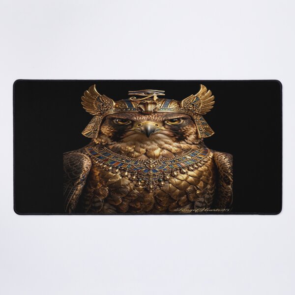 Item preview, HORUS WATCHES - Egyptian Falcon God Gold Streetwear designed and sold by KingofHearts25.