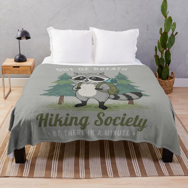 Item preview, Out of Breath Hiking Society Be There designed and sold by MalwasBasket.