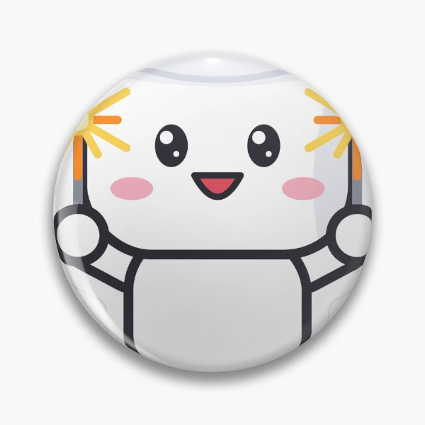 Hello 2027 - Cute New Year Party Marshmallow Pip with Sparklers — Pin by BiMood