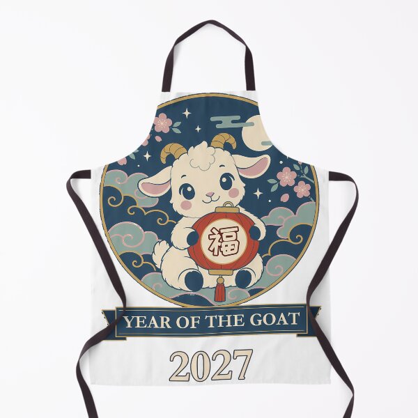 Item preview, Cute Baby Goat Year of the Goat 2027 Kids designed and sold by Apogee Publishing.