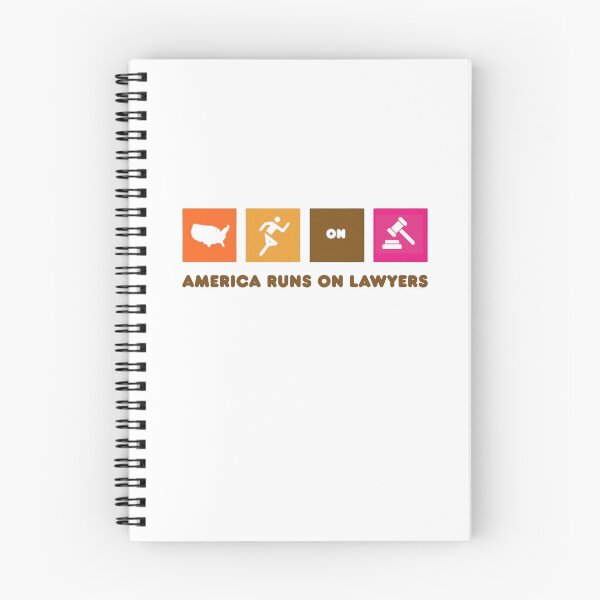 Item preview, America Runs on Lawyers designed and sold by LegallyGinge.