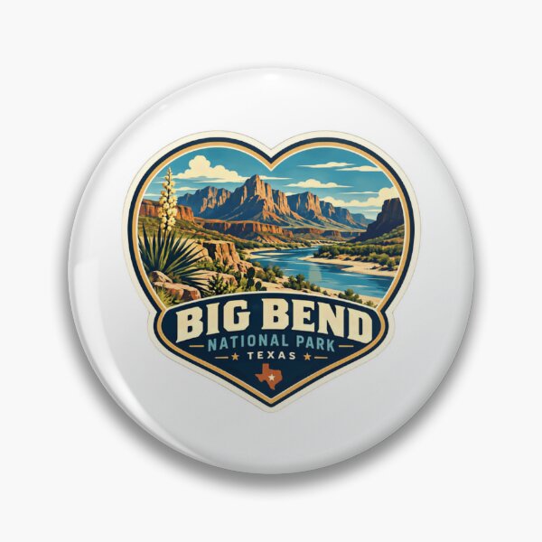 Item preview, Big Bend National Park Texas Travel Souvenir Hiker Outdoors designed and sold by kristyparkStar3.