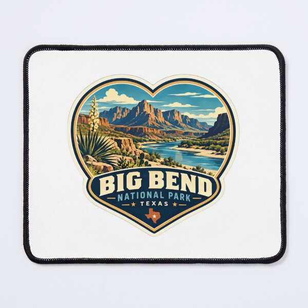 Item preview, Big Bend National Park Texas Travel Souvenir Hiker Outdoors designed and sold by kristyparkStar3.