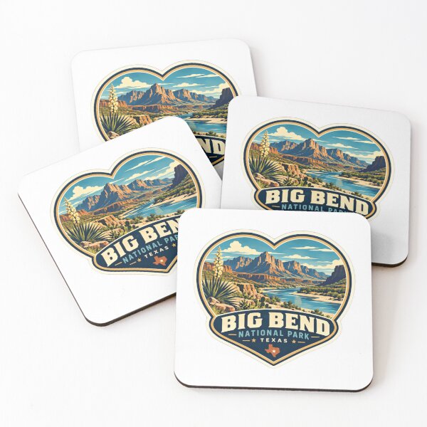 Item preview, Big Bend National Park Texas Travel Souvenir Hiker Outdoors designed and sold by kristyparkStar3.