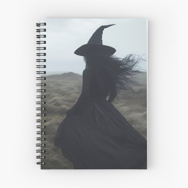 Item preview, Mysterious Witch in the Wind – Dark Gothic Fantasy Art designed and sold by WhimsyWink.