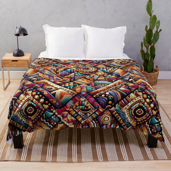 Item preview, Colorful Geometric Mosaic designed and sold by Apex Designs.