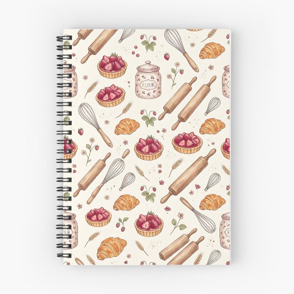 Item preview, Cozy Cottagecore Baking Pastry Seamless Pattern designed and sold by wallpapersarts.