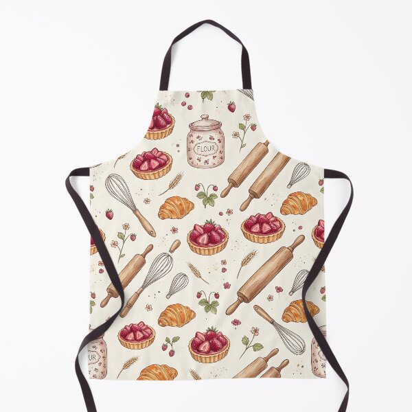 Item preview, Cozy Cottagecore Baking Pastry Seamless Pattern designed and sold by wallpapersarts.