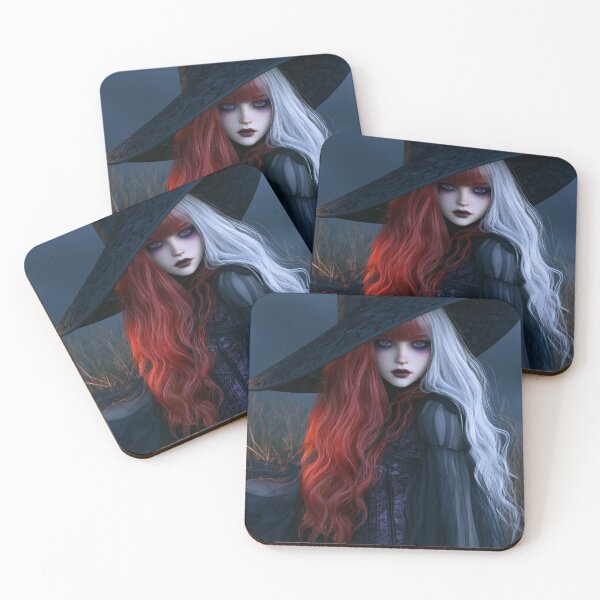 Item preview, Gothic Witch – Dark Fantasy Portrait designed and sold by WhimsyWink.
