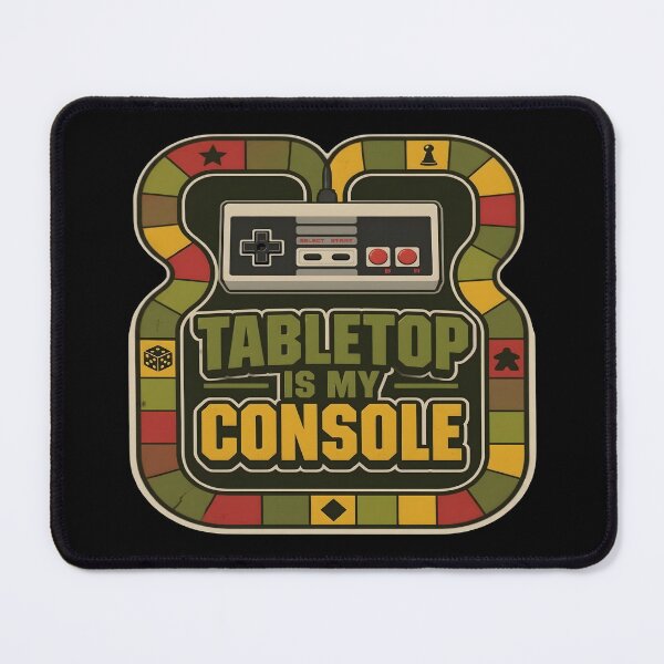 Item preview, Tabletop Is My Console Funny Retro Board Game Gamer designed and sold by PozivoPlus.