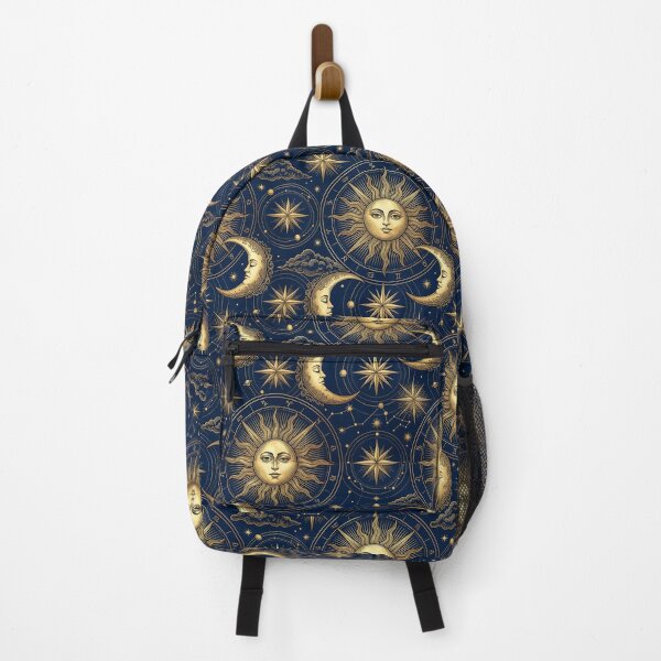 Item preview, Vintage Astrological Celestial Sun Moon Pattern designed and sold by wallpapersarts.