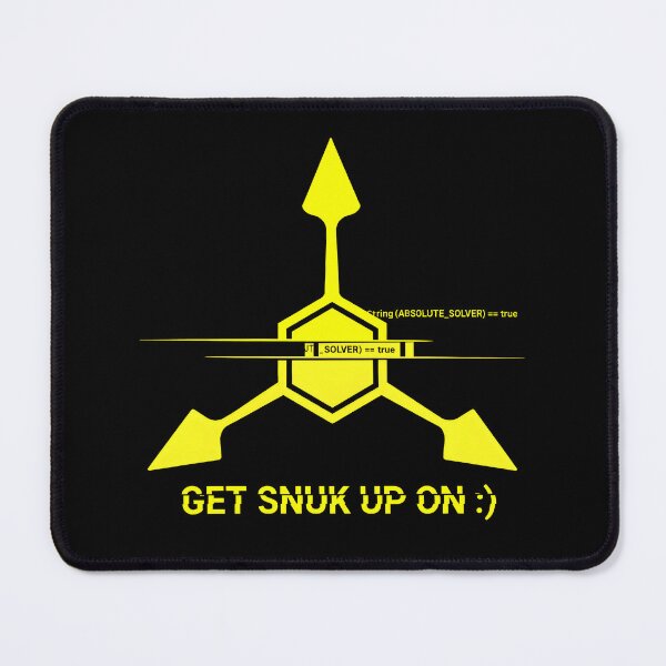 Item preview, Absolute Solver Symbol - Cyn Get snuck-up on designed and sold by DeviantMerch.