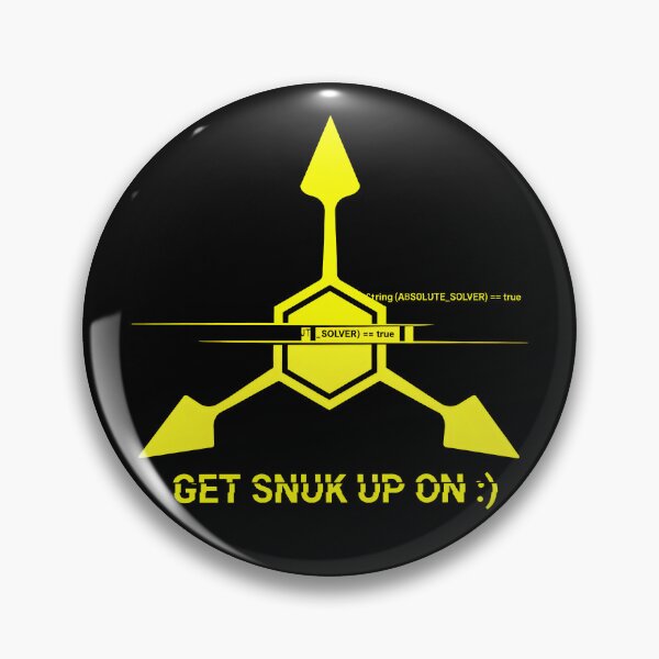 Item preview, Absolute Solver Symbol - Cyn Get snuck-up on designed and sold by DeviantMerch.