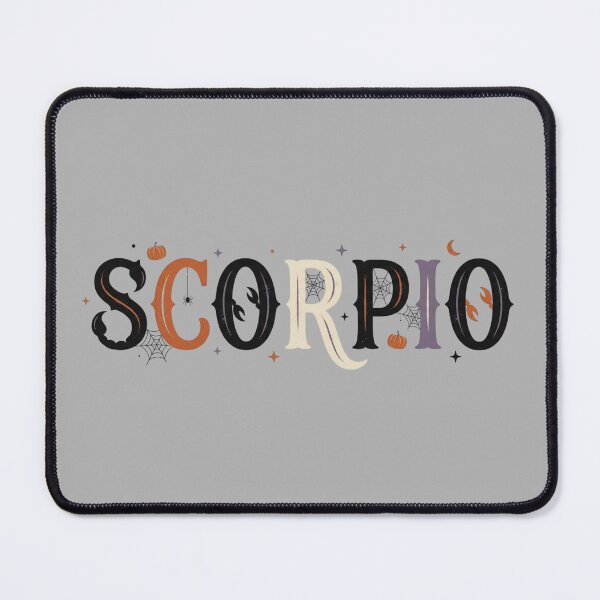 Item preview, Scorpio Halloween Zodiac Sign Spooky Scorpion Tail Retro Fall Art designed and sold by BreezifyDesignStudio.