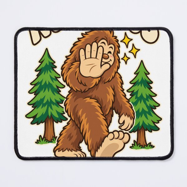 Item preview, Sasquatch No Photos Please Funny Cryptid designed and sold by Apogee Publishing.