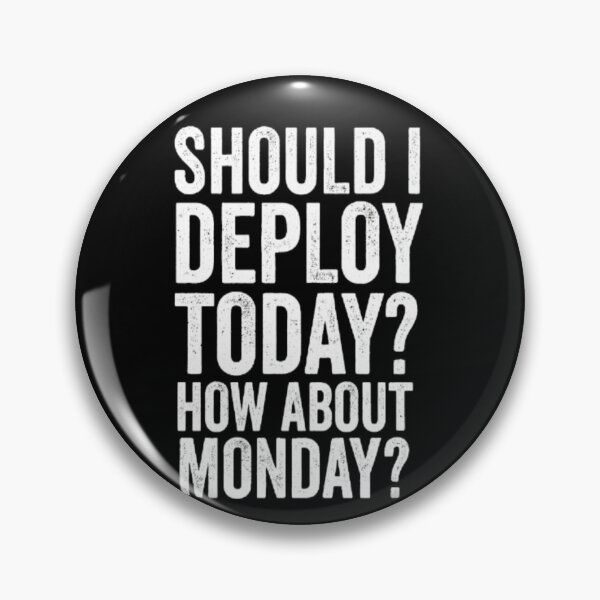 Item preview, Should I Deploy Monday Funny Dev Gift designed and sold by Jackson-Will.