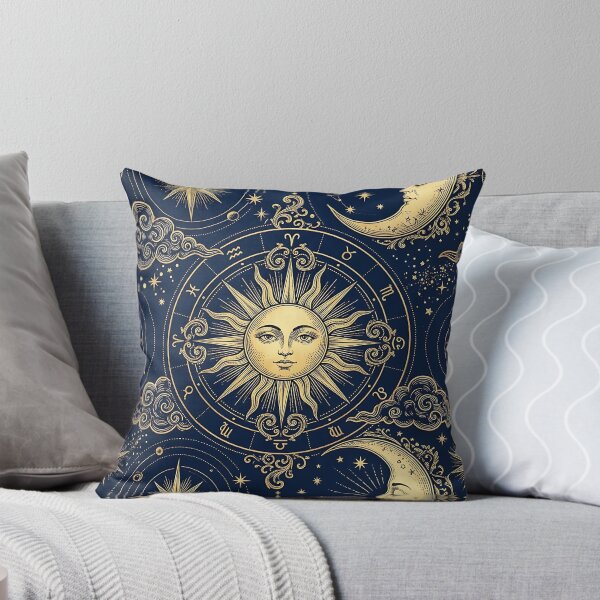 Item preview, Vintage Astrological Celestial Sun Moon Pattern designed and sold by wallpapersarts.