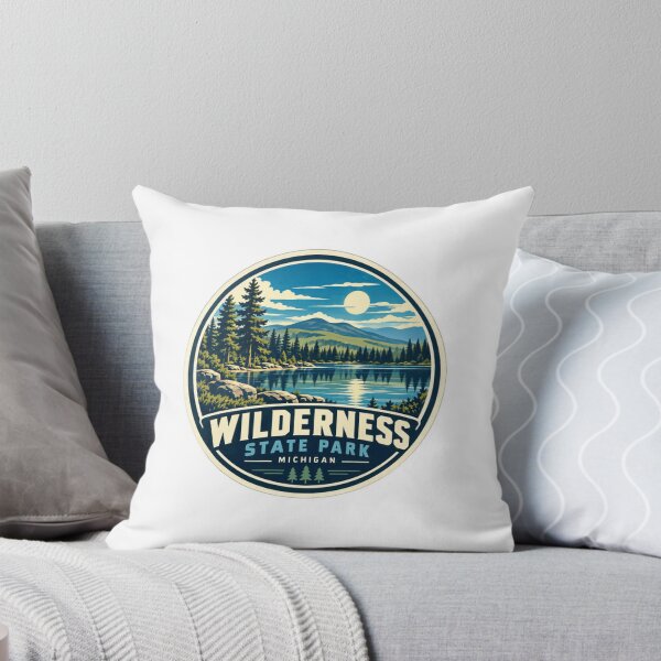 Item preview, Wilderness State Park Michigan Nature Lover Hiking Camping Travel designed and sold by kristyparkStar3.