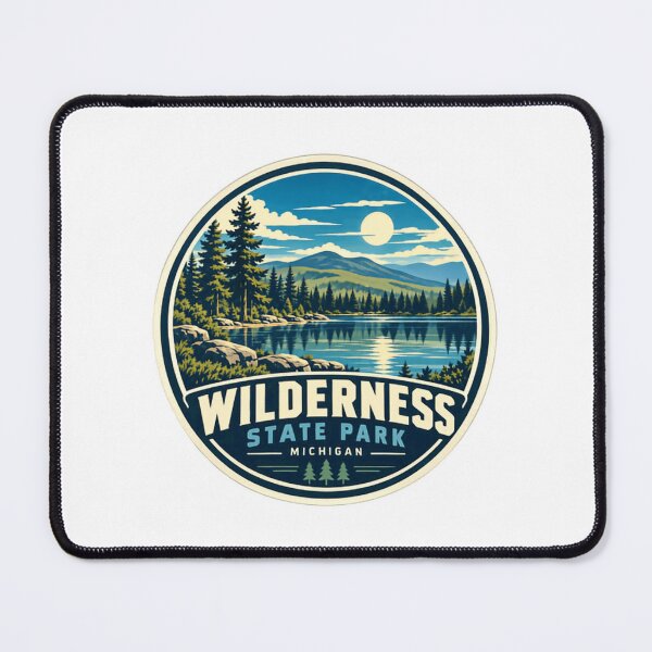 Item preview, Wilderness State Park Michigan Nature Lover Hiking Camping Travel designed and sold by kristyparkStar3.