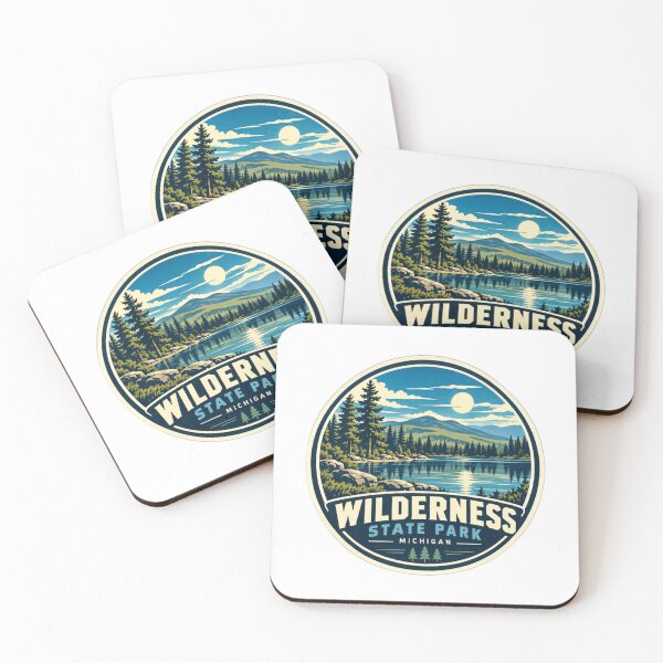 Item preview, Wilderness State Park Michigan Nature Lover Hiking Camping Travel designed and sold by kristyparkStar3.