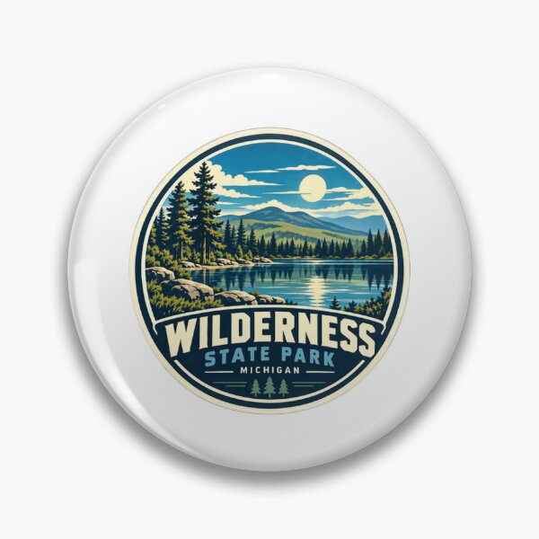 Item preview, Wilderness State Park Michigan Nature Lover Hiking Camping Travel designed and sold by kristyparkStar3.