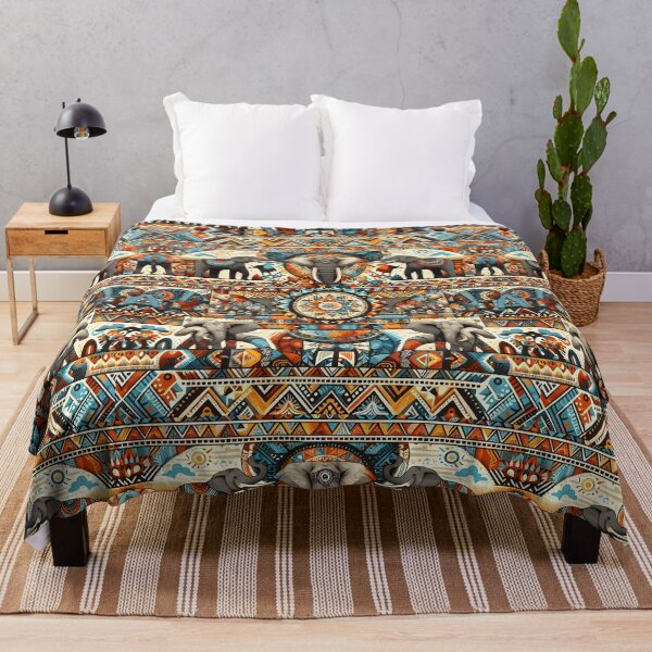 Item preview, Elephant Geometric Mosaic designed and sold by Apex Designs.