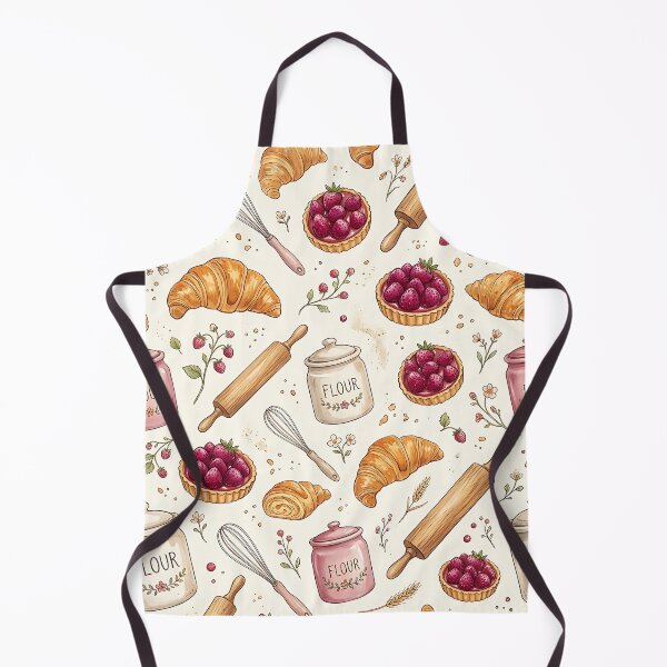 Item preview, Cozy Cottagecore Baking Pastry Seamless Pattern designed and sold by wallpapersarts.