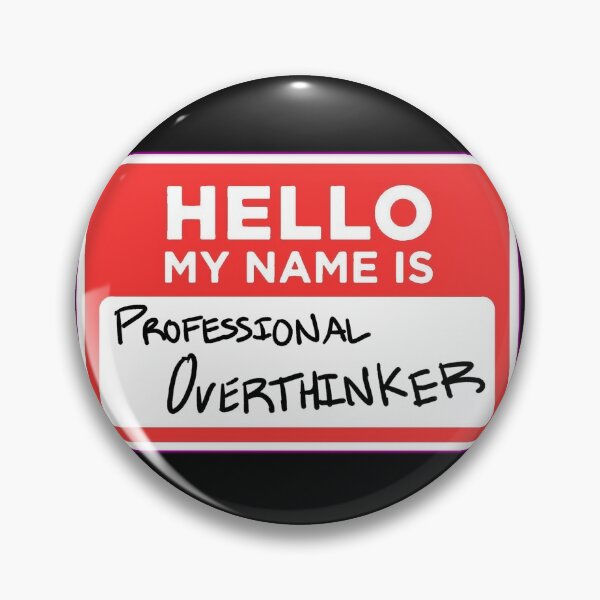 Item preview, Professional Overthinker Glow designed and sold by ShopCNTS.