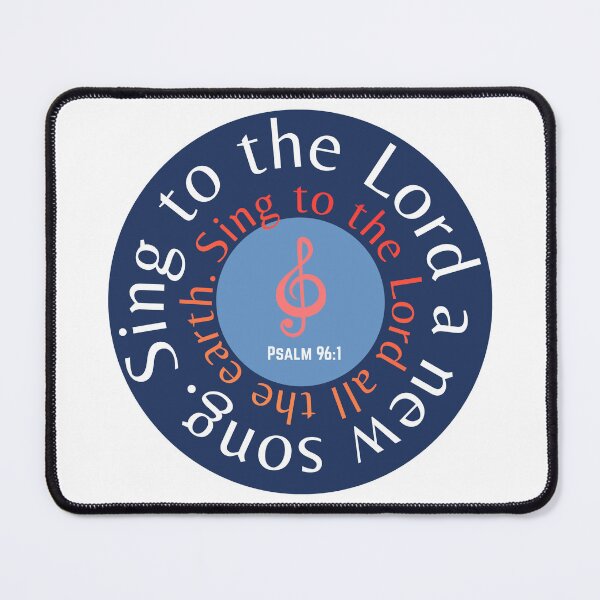 Item preview, Sing to the Lord a new song Psalm 96:1  designed and sold by Boy and Belugee Studio.