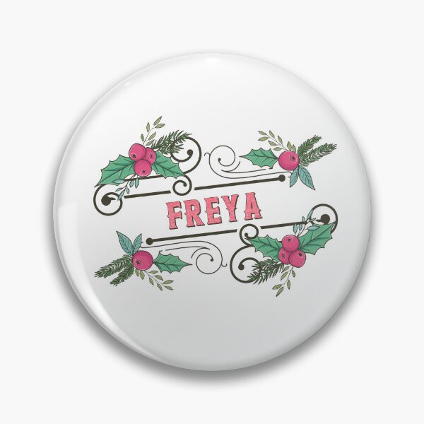 Item preview, Freya Personalized Custom Christmas Name - Cool & Funny Design for Women and Girls designed and sold by Watsonarts.