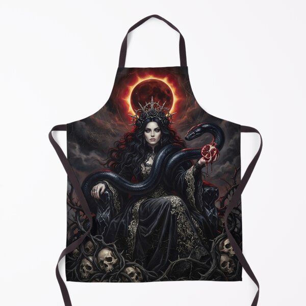 Item preview, Lilith Blood Moon Eclipse - Gothic Dark Goddess designed and sold by K-DABRA7.