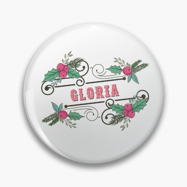 Item preview, Gloria Personalized Custom Christmas Name - Cool & Funny Design for Women and Girls designed and sold by Watsonarts.