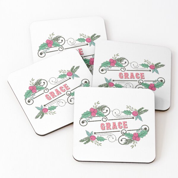 Item preview, Grace Personalized Custom Christmas Name - Cool & Funny Design for Women and Girls designed and sold by Watsonarts.