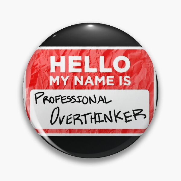 Item preview, Professional Overthinker Retro designed and sold by ShopCNTS.