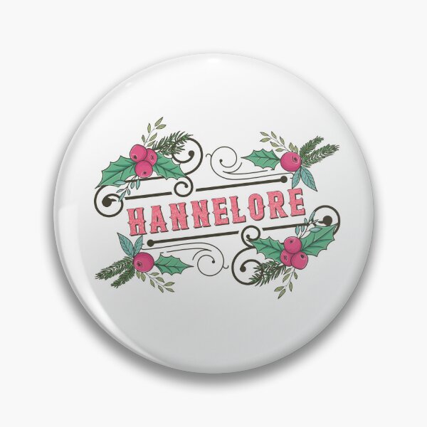 Item preview, Hannelore Personalized Custom Christmas Name - Cool & Funny Design for Women and Girls designed and sold by Watsonarts.