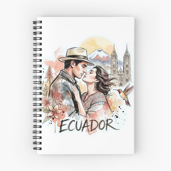 Item preview, Romantic Ecuador: Love, Andes and Watercolor designed and sold by EdwinkOne.