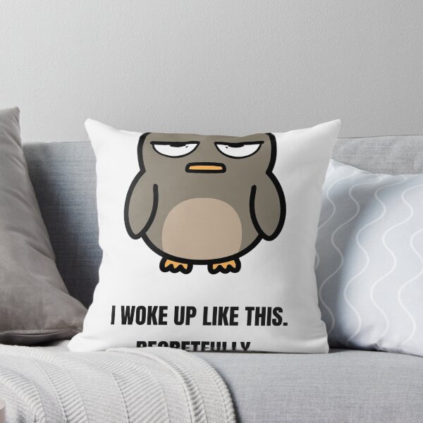 Item preview, Funny sleepy owl  designed and sold by howmanjake04.