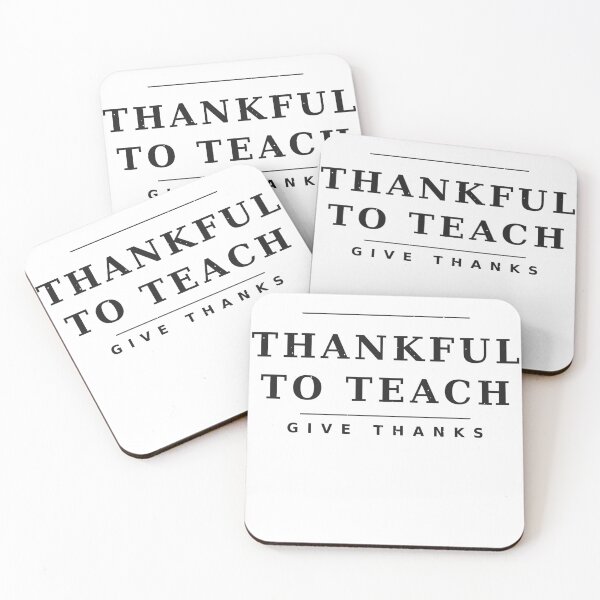 Item preview, Thankful To Teach Shirt — Funny Thanksgiving Teacher Gift designed and sold by InkyPresShop.