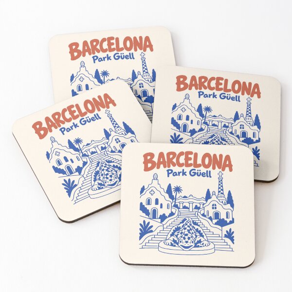 Item preview, Barcelona Park Guell Mosaic Salamander Art designed and sold by MavtM.