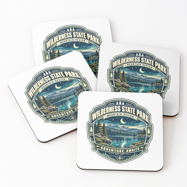 Item preview, Wilderness State Park Mountain Region Adventure Awaits Nature Lover Outdoor Explorer designed and sold by kristyparkStar3.