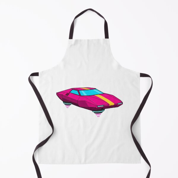 Item preview, Retro 80s Hover Car with Neon Thruster Glow designed and sold by bwanaboards.