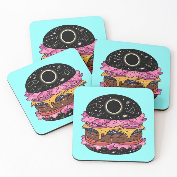 Item preview, Cosmic Galaxy Burger Space Food Psychedelic Cosmic Hamburger designed and sold by kanjxtan.