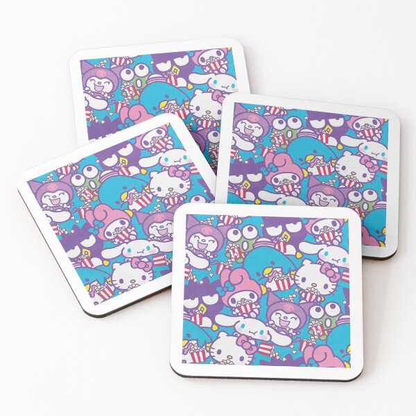 Item preview, Blue Hello Kitty and Friends Pattern designed and sold by iloveyourcupid.