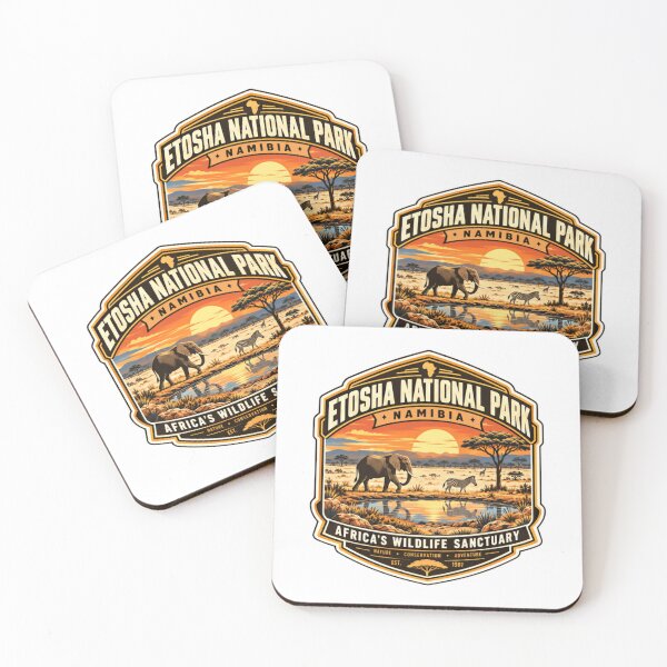 Item preview, Etosha National Park Namibia Africa's Wildlife Sanctuary Safari Travel Explorer designed and sold by kristyparkStar3.
