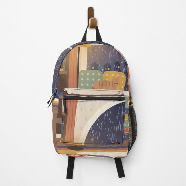 Item preview, Rainy Reading Nook Cozy Wall Art designed and sold by porchhour.