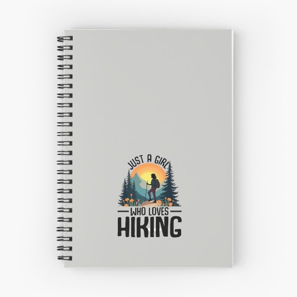 Item preview, Just a Girl Who Loves Hiking designed and sold by MalwasBasket.