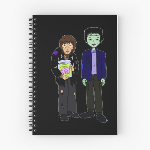 Item preview, Frankenstein Jane and Igor Daria - Black Background  designed and sold by The Abysmall.