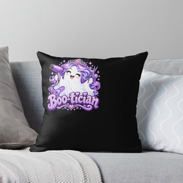Item preview, Ghost Hairstylist Boo-tician designed and sold by ROUX-ART.