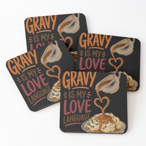 Item preview, Gravy Is My Love Language – Mashed Potatoes Heart designed and sold by LiviuGligoros.