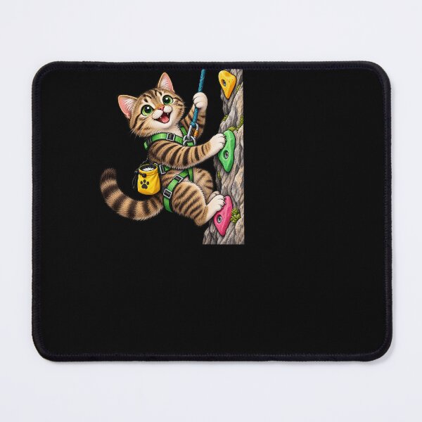Item preview, Rock Climbing Cat designed and sold by ROUX-ART.